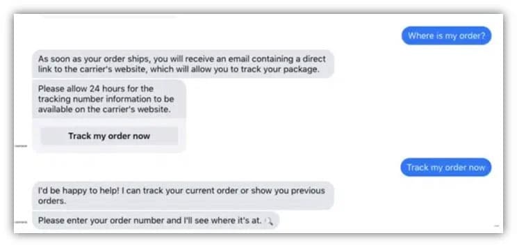Facebook 广告趋势 - Facebook Messenger 聊天机器人示例