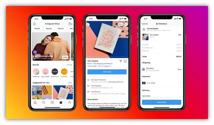 Facebook 广告趋势 - 商店店面和产品页面示例