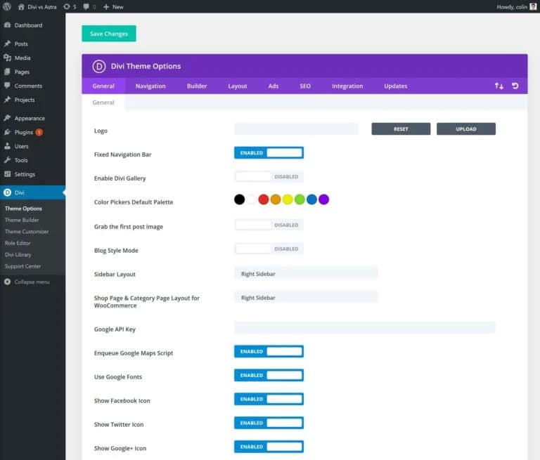 Divi 对比 Astra：如何选择合适的wordpress主题