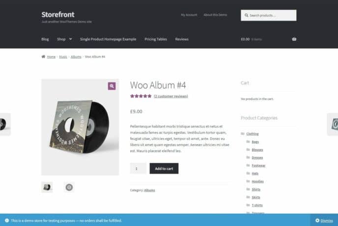 店面 WooCommerce 主题