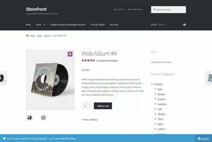 店面 WooCommerce 主题